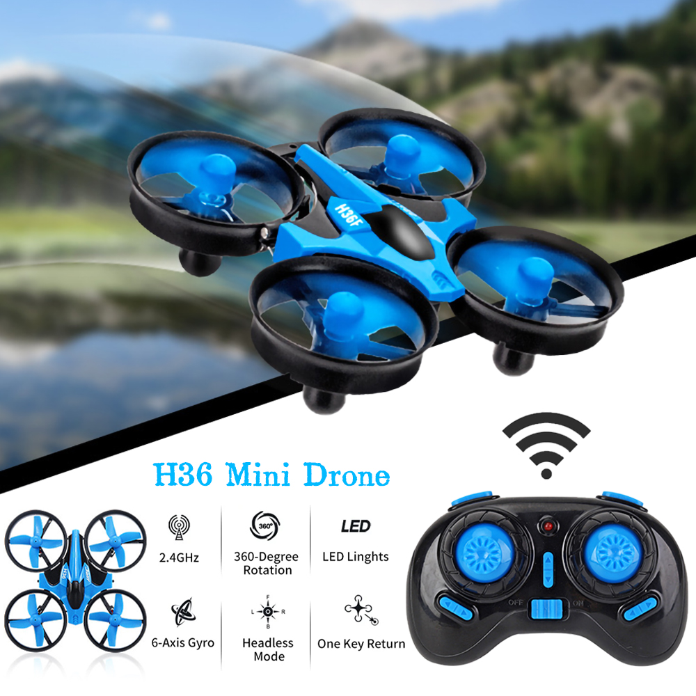 JJRC H36 Mini Rc Drone 4 canal - Drone Battery Box reseña y precio