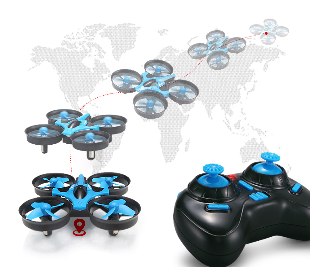 JJRC H36 Mini Rc Drone 4 canal - Drone Battery Box reseña y precio